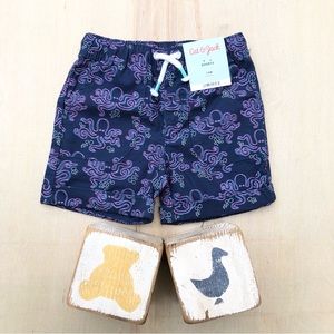 Cat & Jack Girls Pull On Octopus Shorts Sz. 12 months